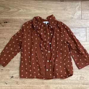 Madewell long sleeve top.